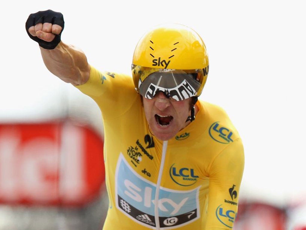 Bradley Wiggins is the star attraction on the Tour of Britain getty images