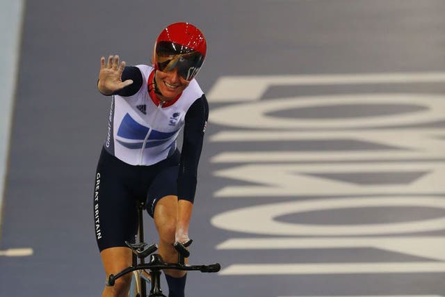 Cyclist Crystal Lane put down  a serious marker for Rio in 2016