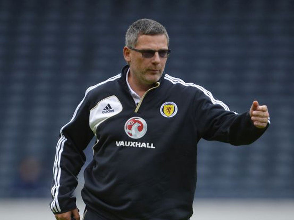 Craig Levein knows that he has his work cut out to qualify