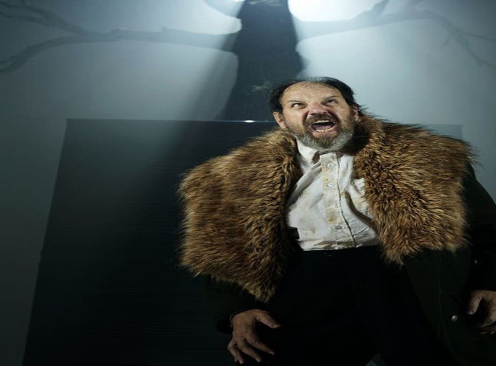 Josep Maria Pou in 'Forests', which rounds off the World Shakespeare Festival