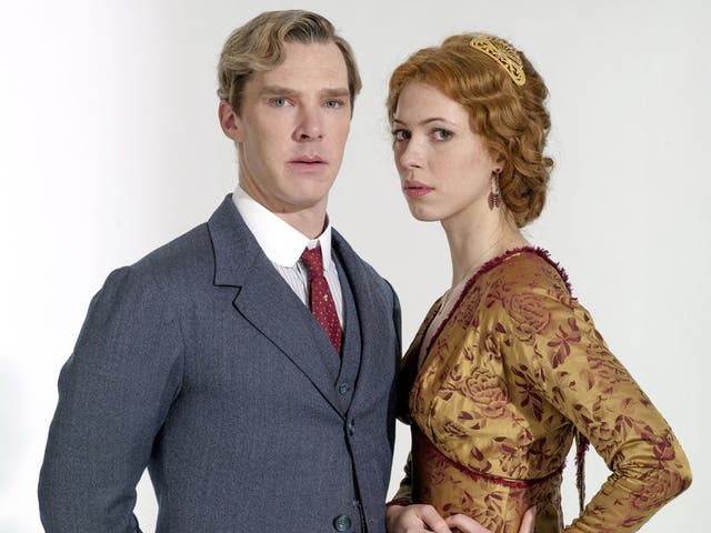 Lost world: Benedict Cumberbatch and Rebecca Hall in 'Parade's End'