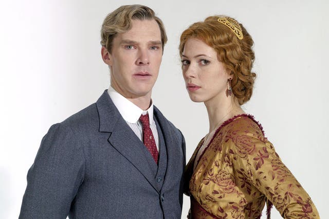 Lost world: Benedict Cumberbatch and Rebecca Hall in 'Parade's End'