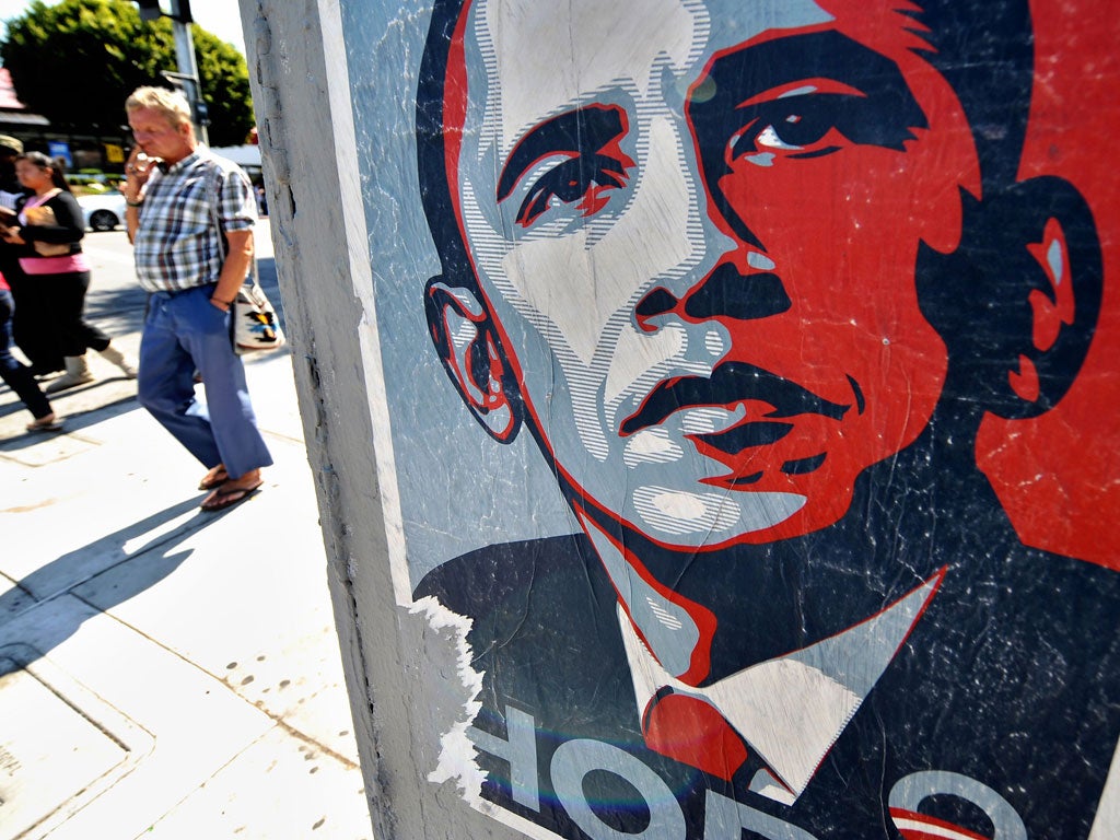 Can he still? Worries over the economy have been dogging Barack Obama's campaign