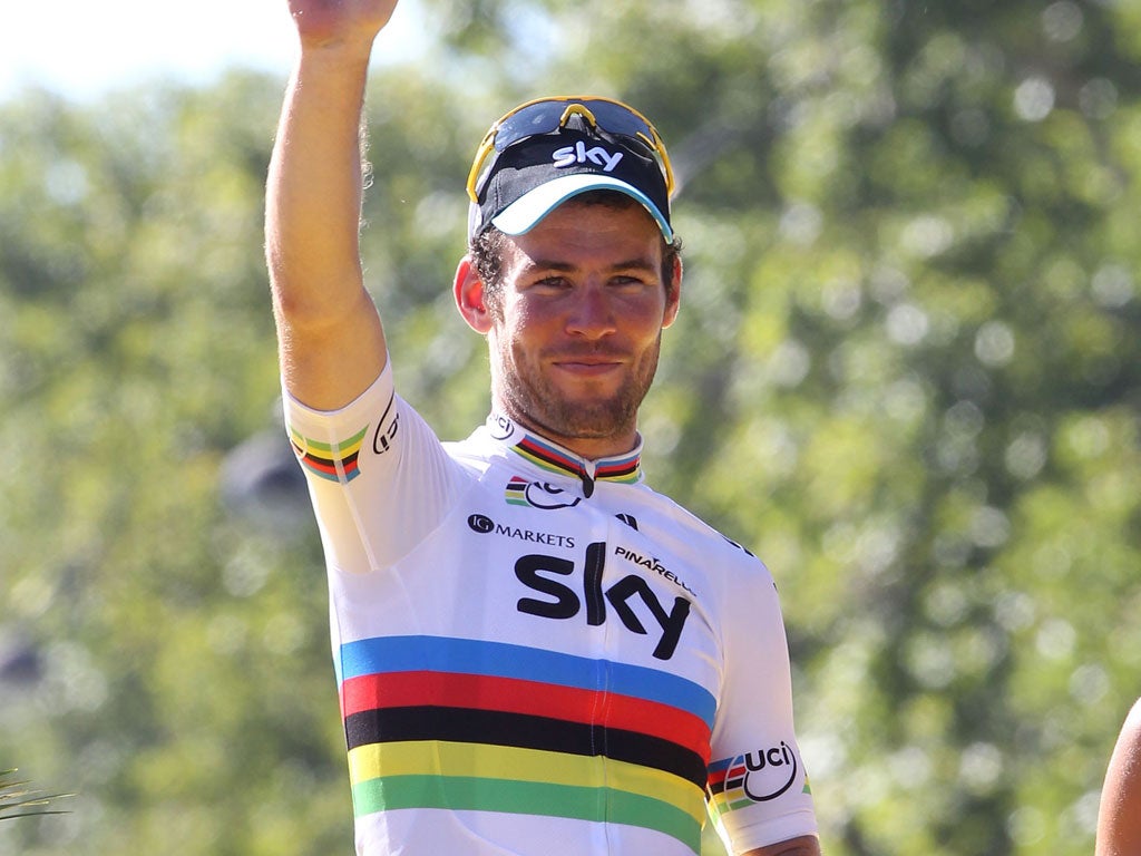 Happier times: Cavendish grew tired of playing 'second fiddle' to Wiggins