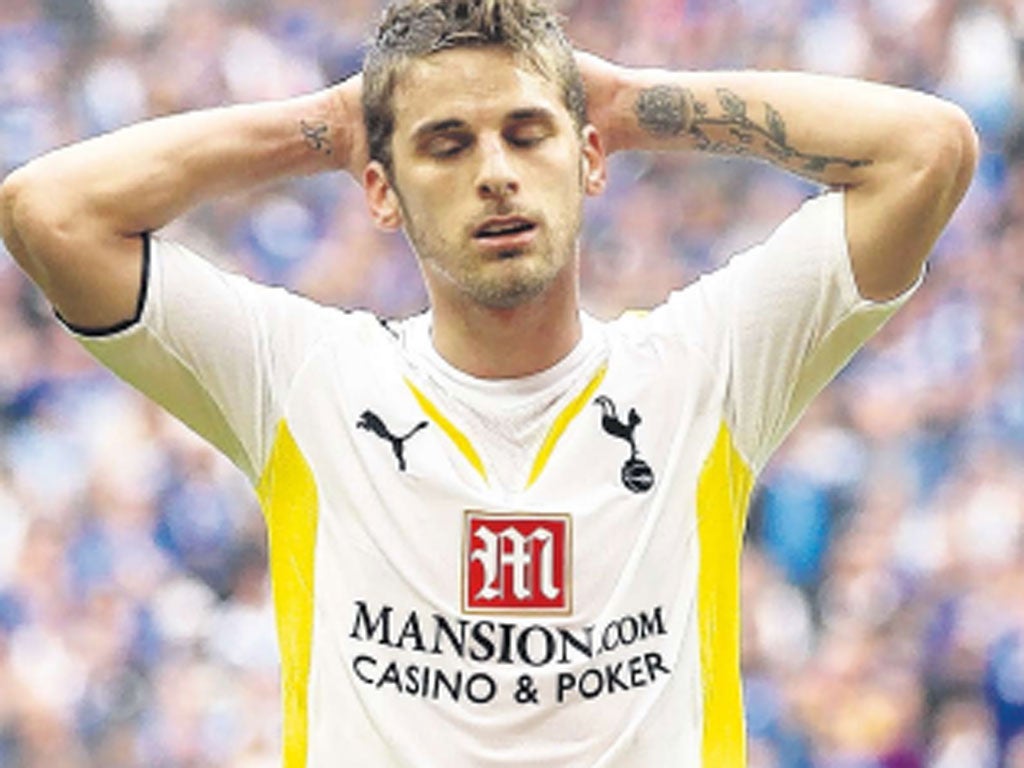 David Bentley had not made an appearance for Tottenham since November 2010