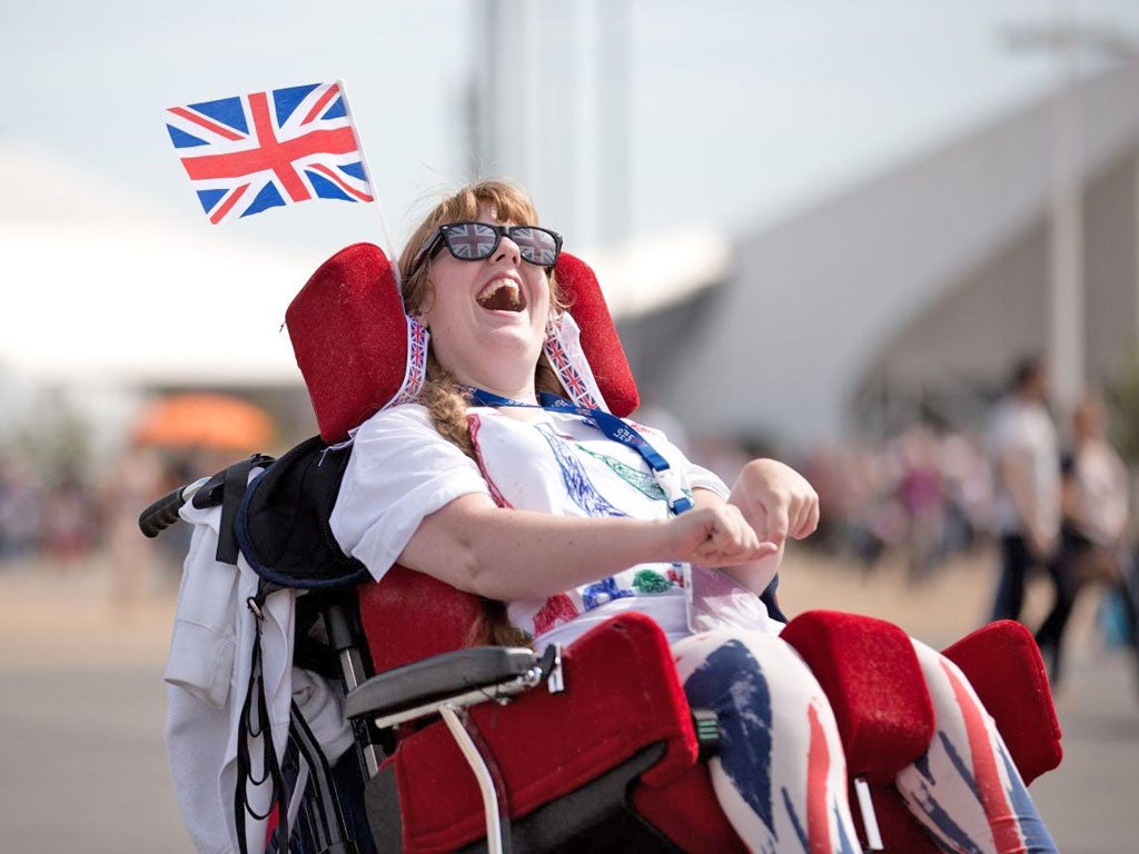 Carly Middlemiss, an 18-year-old from Lincoln, has cerebral palsy
“Watching Ellie Simmonds win gold was my best moment, I never knew her before, she’s amazing, she’s so young and so good, a role model for everyone and it’s inspired me to watch her on TV more. “The Paralympics have shown everyone what different disabled people with different needs can do. I would like to try some of the sports but apart from at my school, there aren’t any clubs I can use near my house. I’d really like to play sports with non-disabled
kids too”