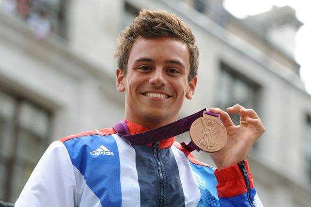 Olympic diver Tom Daley