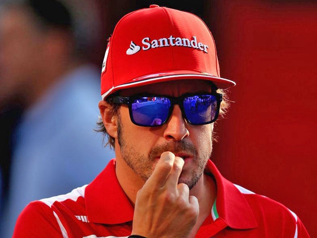 Fernando Alonso says he always saw Hamilton as his main rival