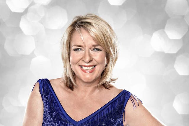 Fern Britton, one of this year's celebrity contestants in BBC1's Strictly Come Dancing. 