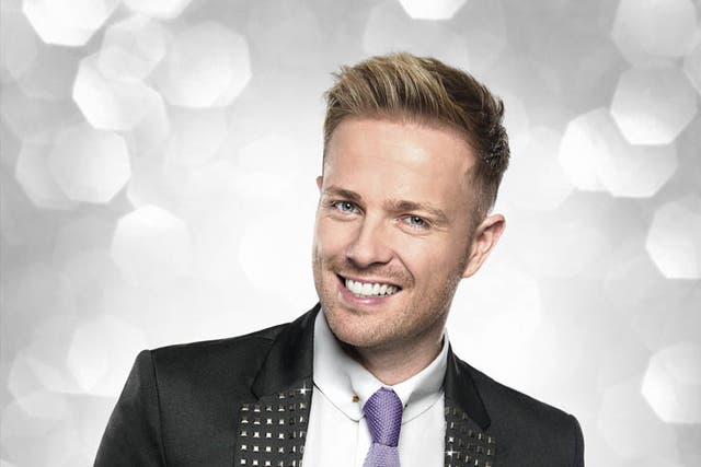 Nicky Byrne, one of this year's celebrity contestants in BBC1's Strictly Come Dancing.