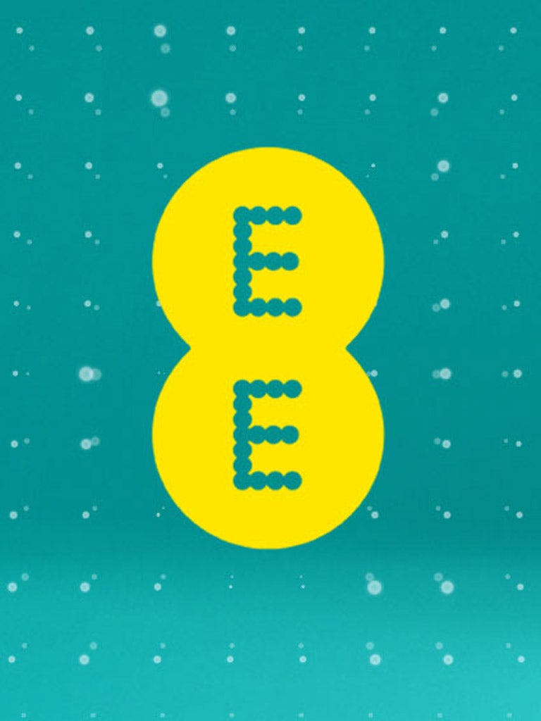 The new EE logo resembles a pair of ecstasy pills