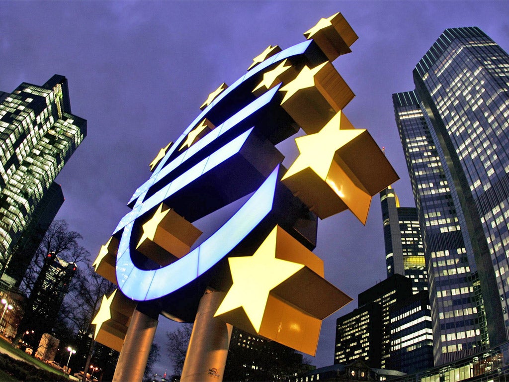 The ECB headquarters in Frankfurt