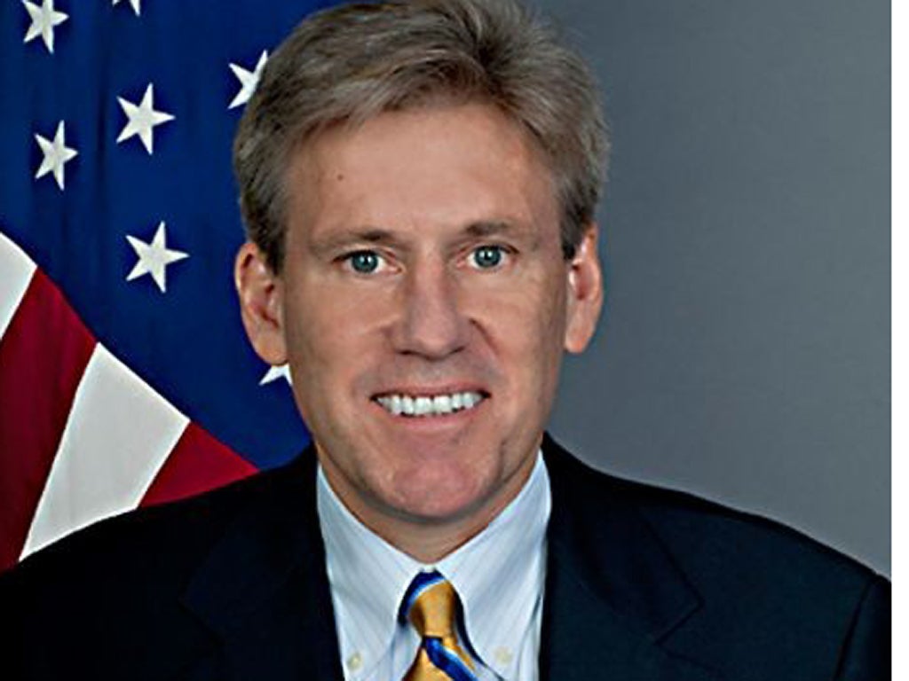 A US State Dperatment official photograph of theUS ambassador to Libya, J. Christopher Stevens, who was killed with three staff in an attack on the US consulate in Benghazi