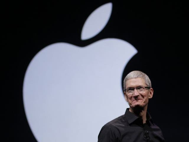 <p>Apple CEO Tim Cook (file photo) </p>