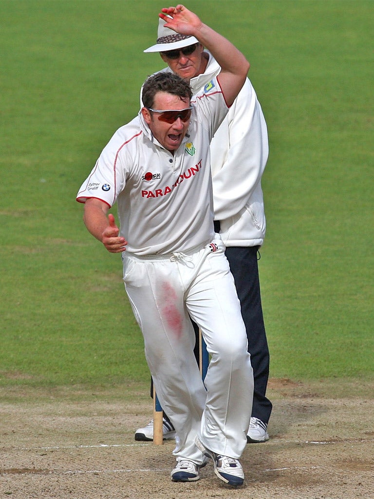 Robert Croft took the 51st five-wicket haul of his career