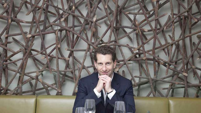 Marlon Abela photographed at his restaurant The Greenhouse