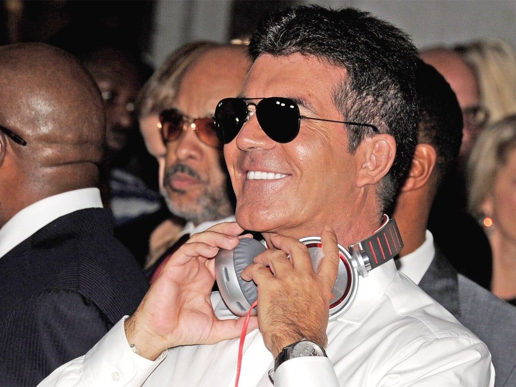 You can not be serious: Simon Cowell has released his own range of headphones