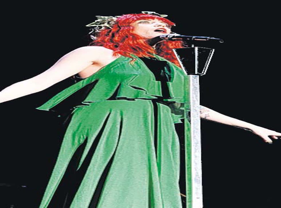 Delectable vocals: Florence Welch