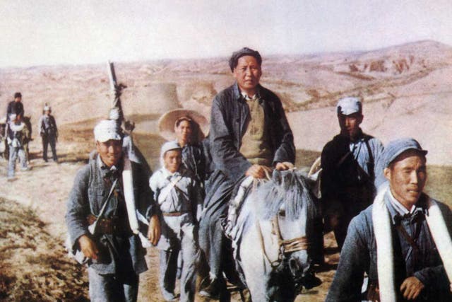 Soldier-scholar: Mao Zedong on a trip to Shaanbei in 1947 during the civil war with the Guomintang