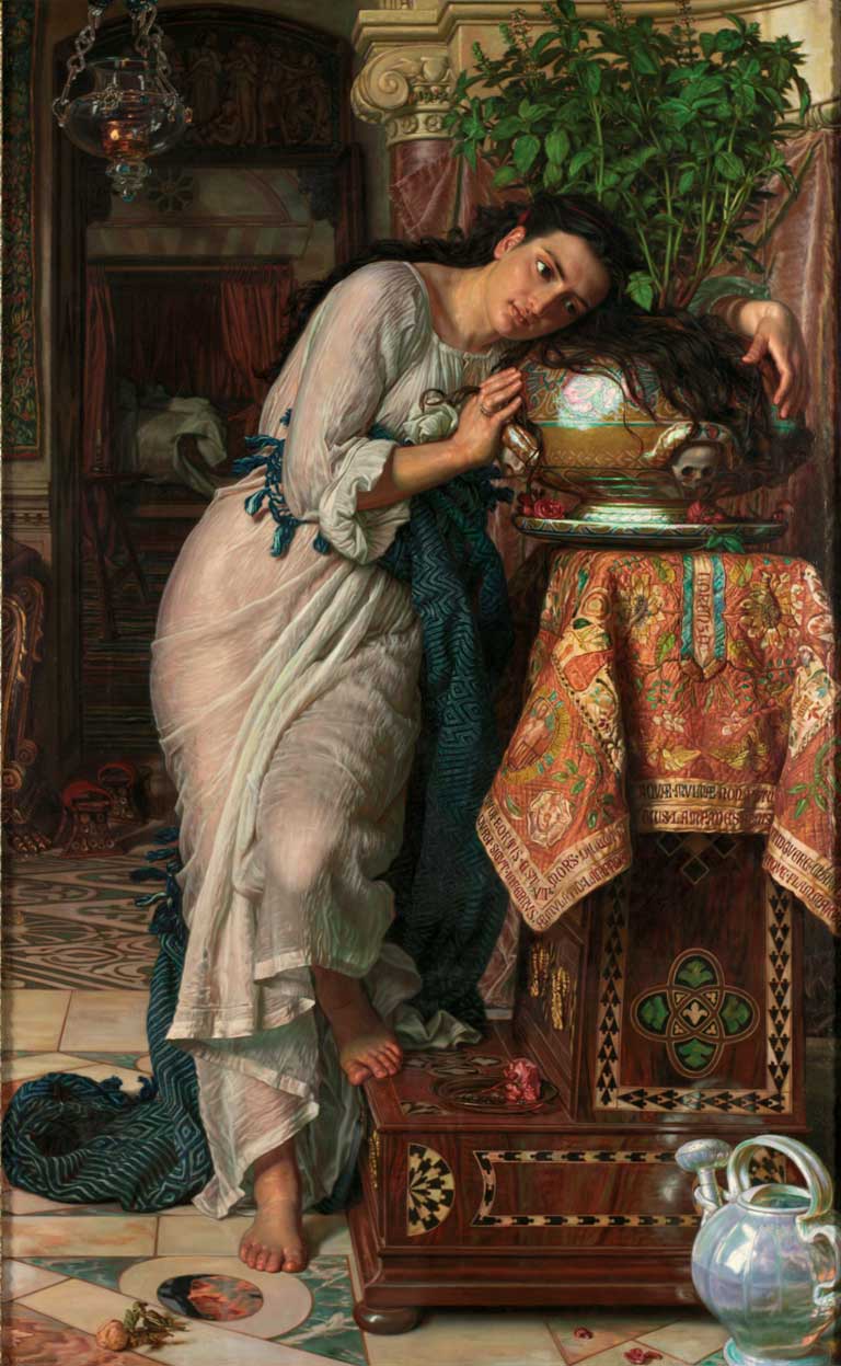 Hyperreal: William Holman Hunt's 'Isabella and the Pot of Basil', 1866-8