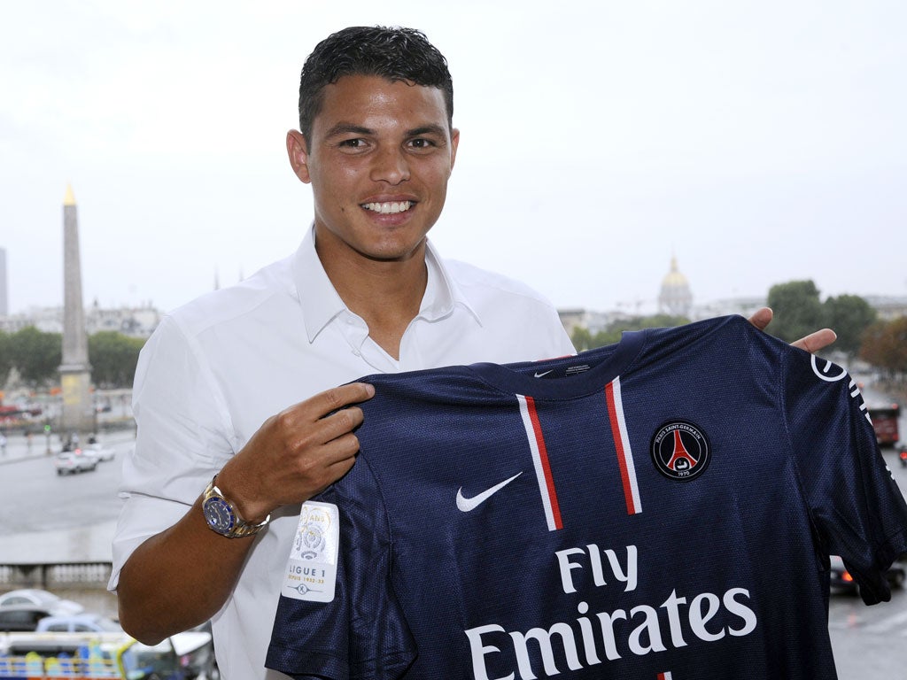 PSG signed the centre back from AC Milan for an estimated 47 million euros