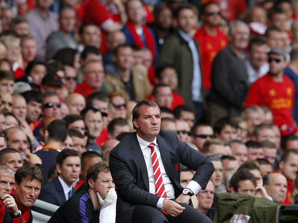 Brendan Rodgers takes Liverpool to face Sunderland tomorrow