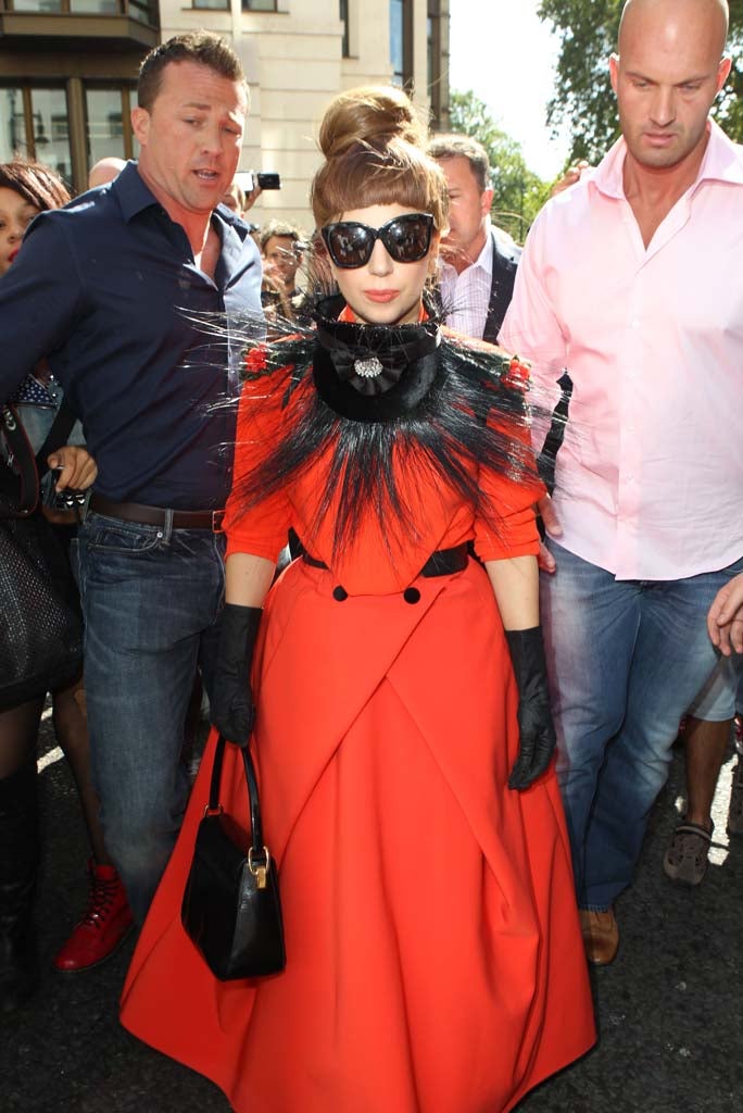 Lady Gaga in London earlier this week