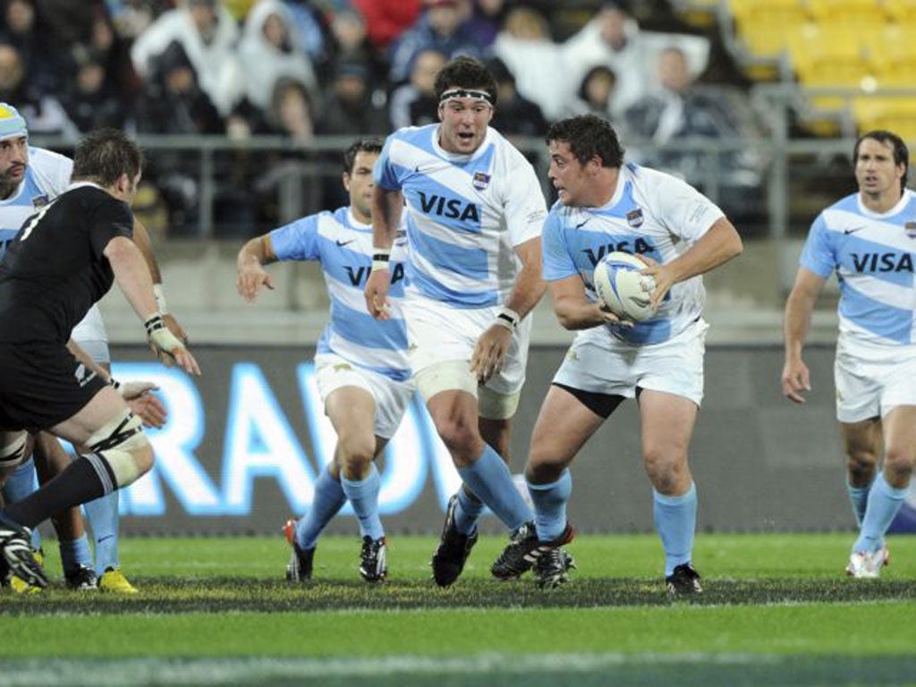 Argentina troubled New Zealand last weekend