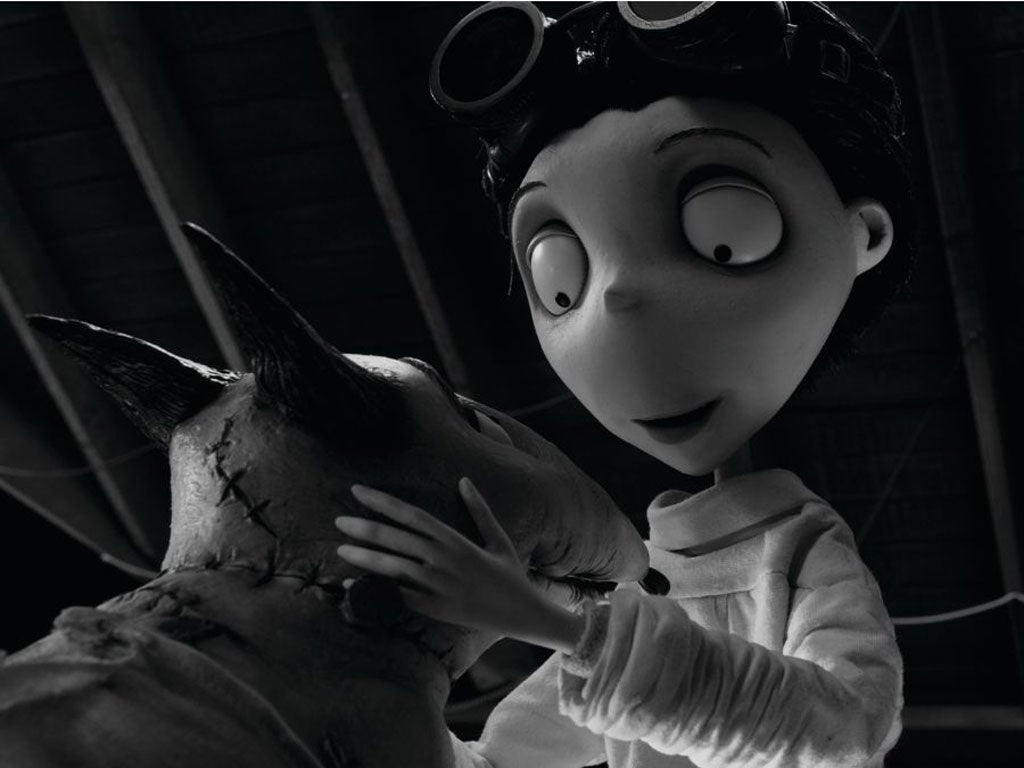 Gothic animation Frankenweenie is the opening gala at the London Film Festival