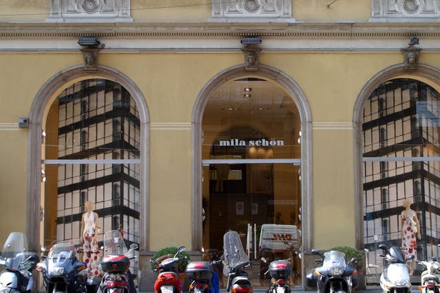 Motor mode: Corso Venezia cuts through Milan's Fashion District