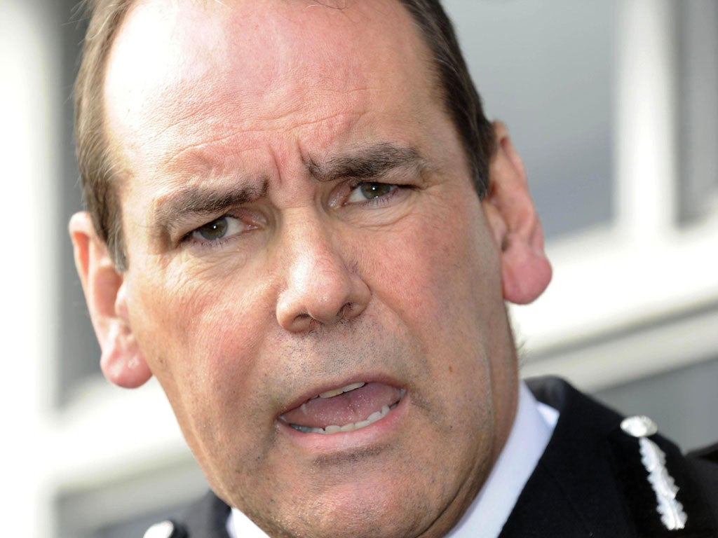 Sir Norman Bettison who resigned as West Yorkshire's chief constable