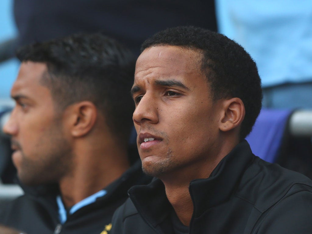 Scott Sinclair made his City debut in Saturday's 1-1 draw at Stoke after joining the Barclays Premier League champions on last month