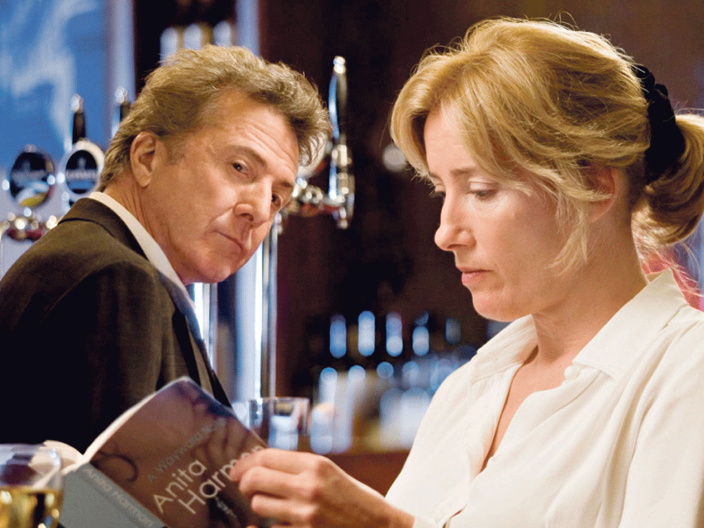 Lust chance: Dustin Hoffman and Emma Thompson in Last Chance Harvey'