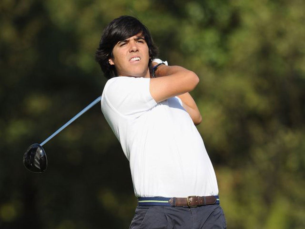 Javier Ballesteros dedicated his win to his father Seve