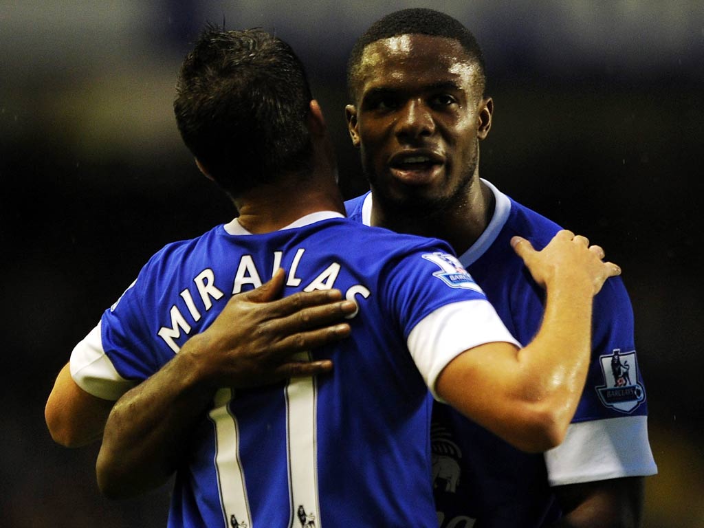 <b>Everton v Newcastle, 2012</b><br/>
From inside the six-yard box Victor Anichebe's bullet header was pushed onto the cross-bar before falling behind the line. Newcastle scrambled it away, and referee Mike Jones sided with the Magpies by failing to give the goal.