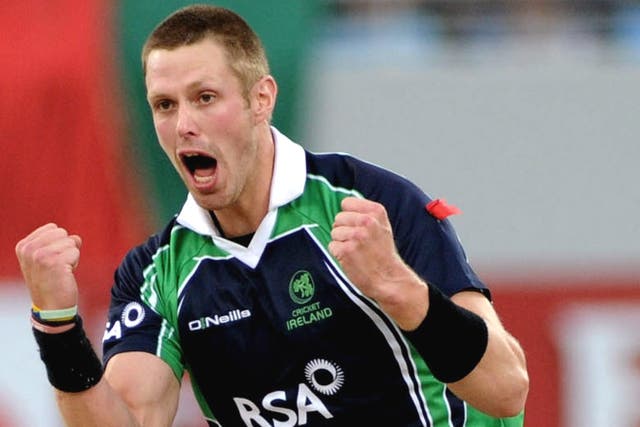 Seamer Boyd Rankin will turn in his green jersey after the tournament in the hope of fulfilling his dream of playing for England