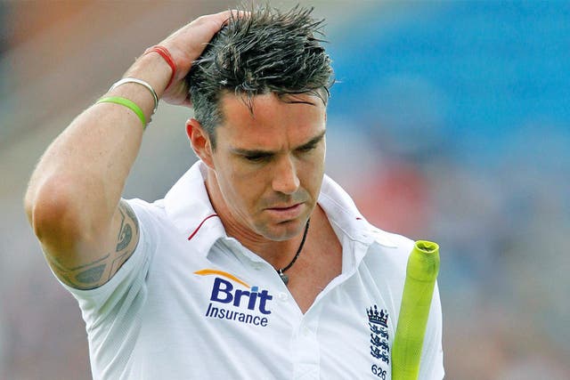 Kevin Pietersen has appeared disgruntled but still kept up his form with the bat