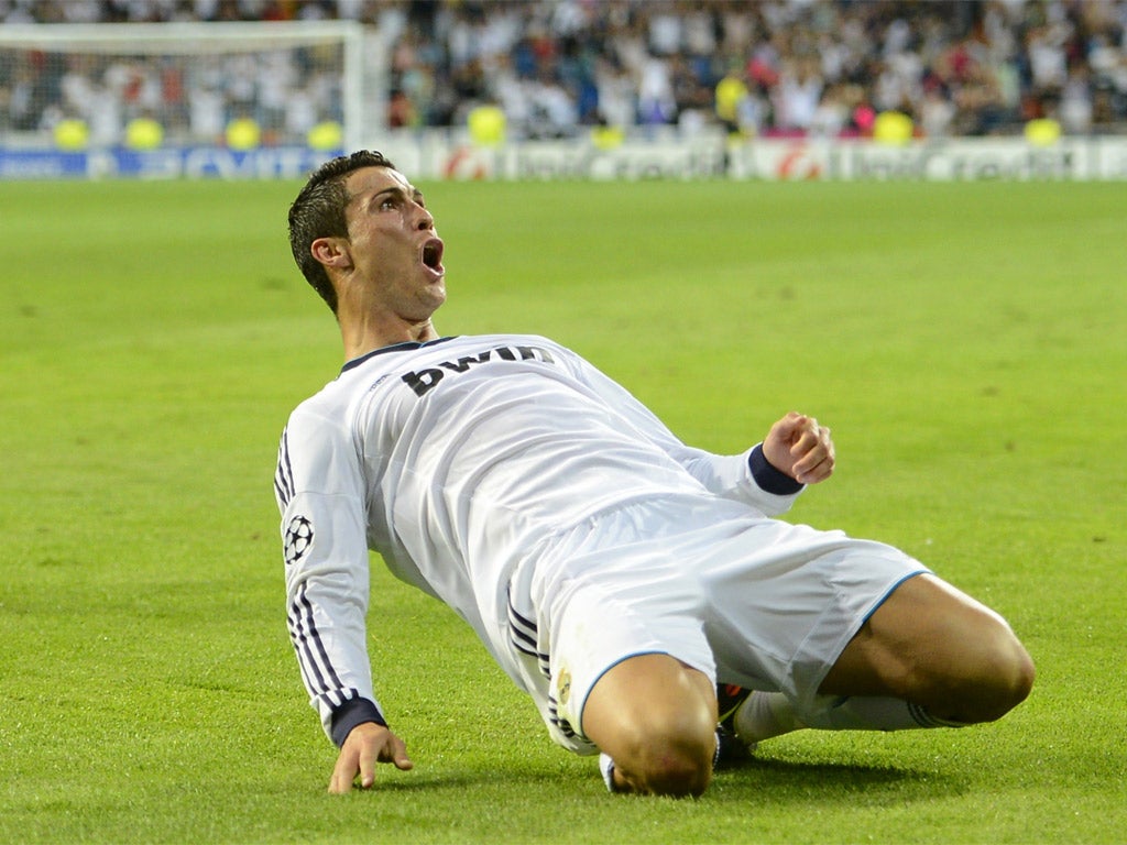 Ronaldo scored Real Madrid's third to seal a dramatic turnaround