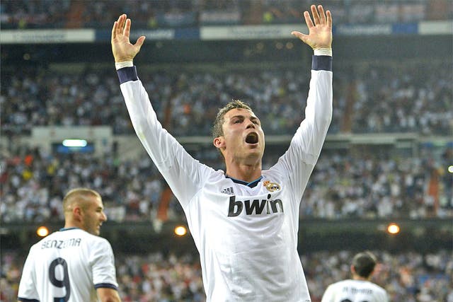 Ronaldo soaks up the glory after scoring Madrid's late winner