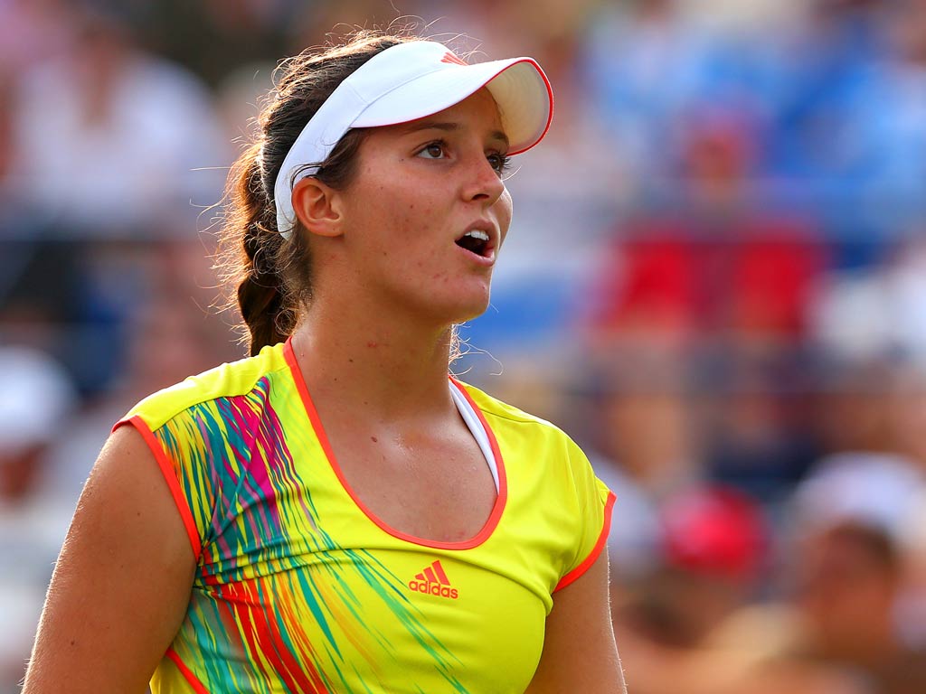 Laura Robson continues her fine run of form