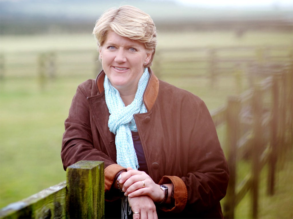Field day: Clare Balding read from her new book