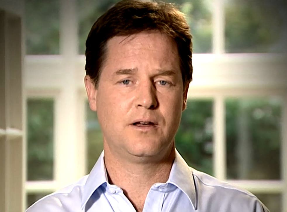Clegg: 'There is no easy way to say this. We made a pledge, we didn't stick to it, and for that I'm sorry'
