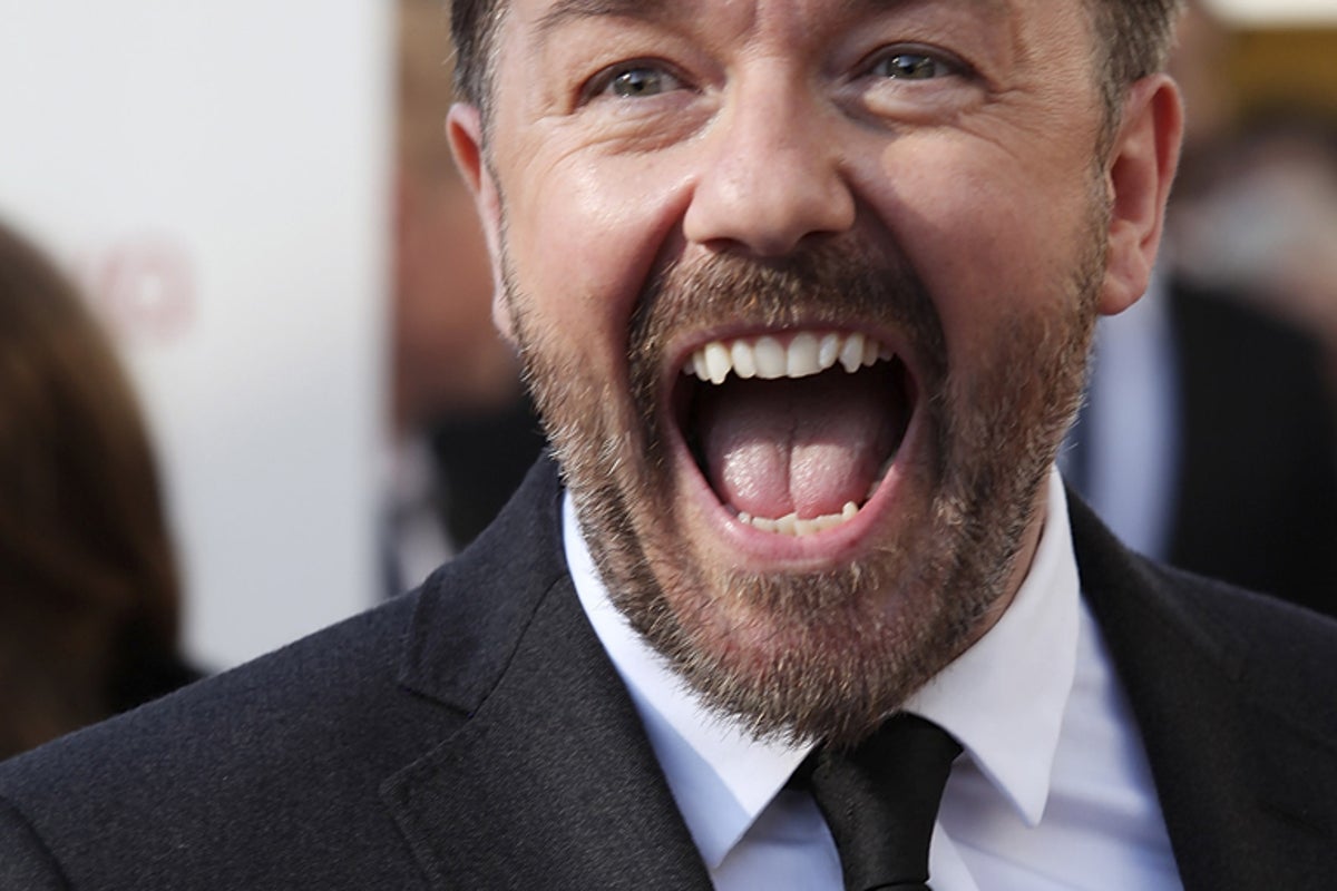 Ricky Gervais launches smartphone app Just Sayin', and announces he's ...