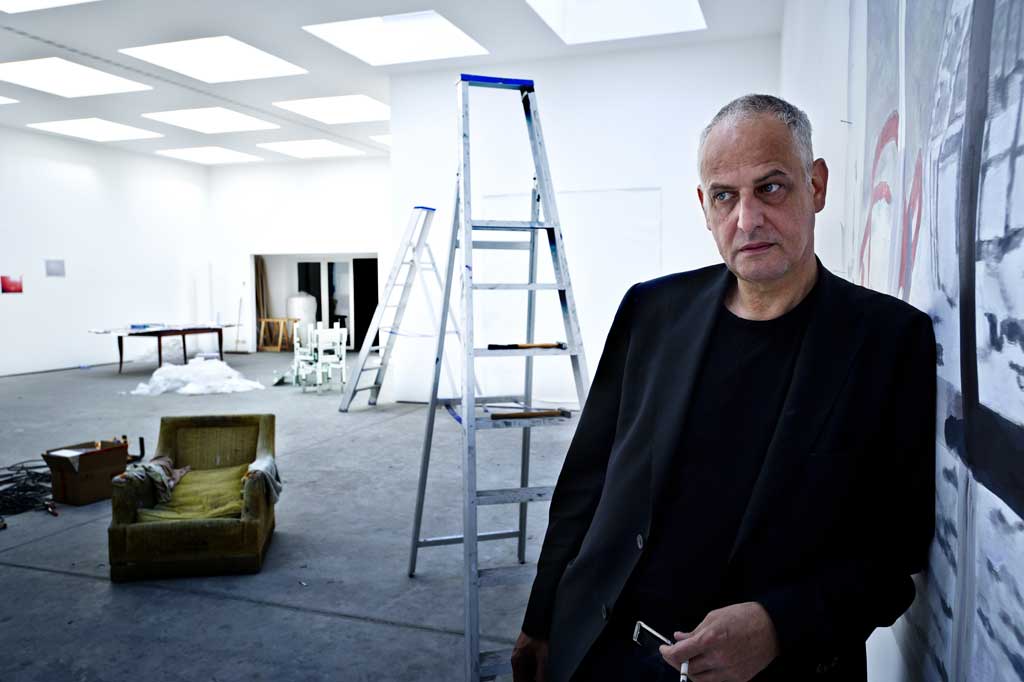 Man in black: Luc Tuymans in his studio