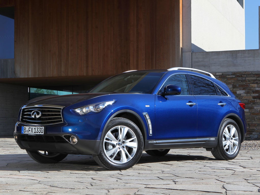 This is the new FX50 from Infiniti and if you've never heard of it before, you are not alone