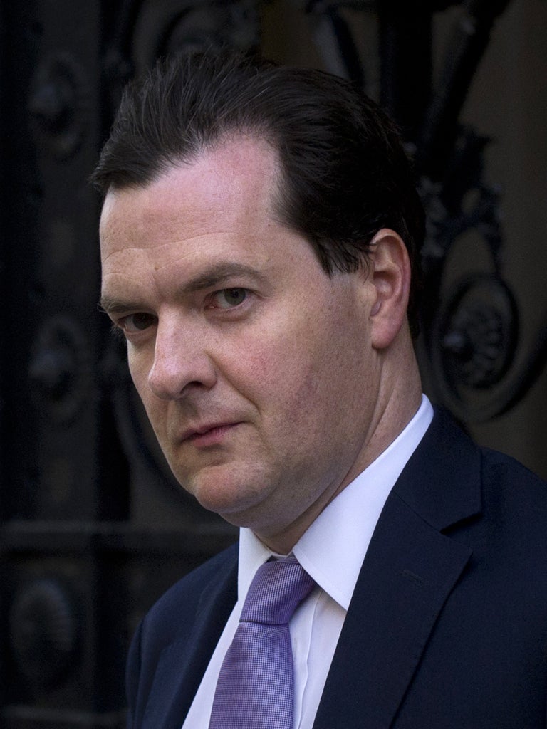 The Chancellor wants to trim borrowing in 2012/2013 to £120 billion
