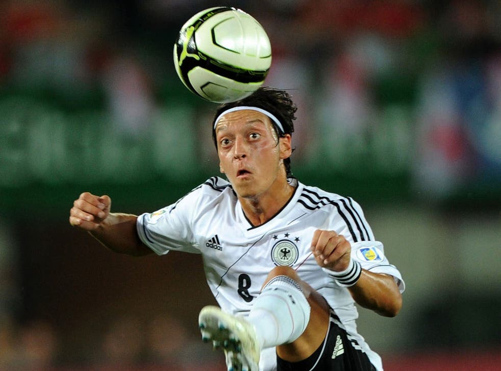 While German football has many players with immigrant backgrounds – for example, Mesut Özil, pictured, is the son of second-generation Turkish immigrants – there are still officially no gay players in the national team