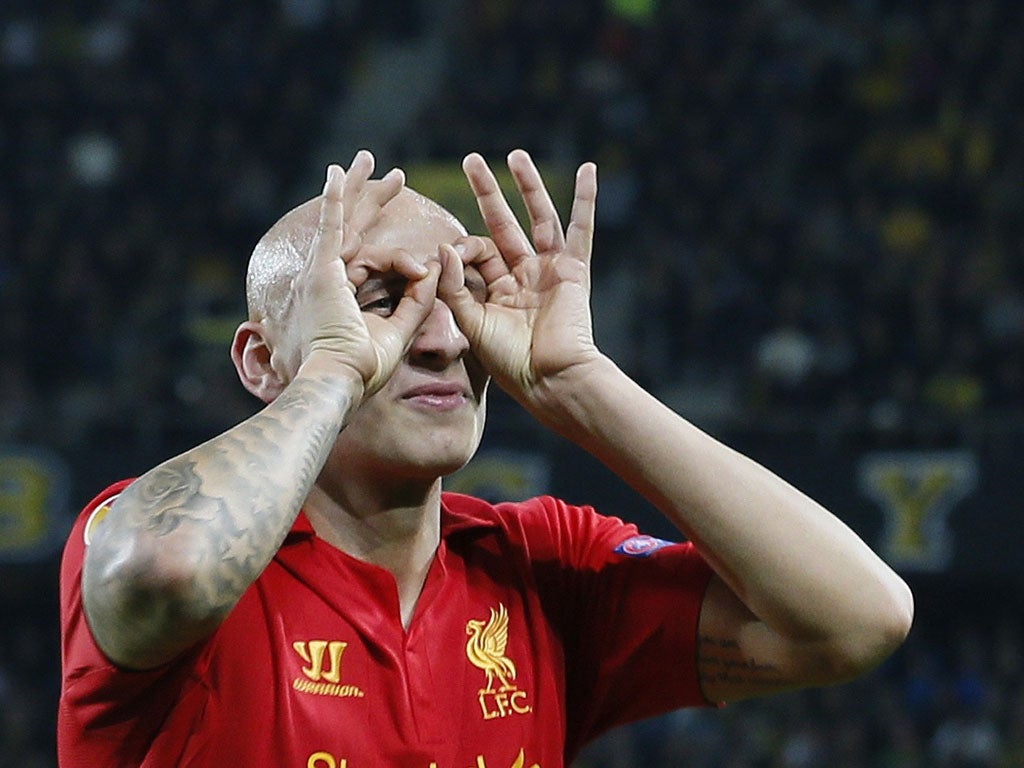 Jonjo Shelvey came off the bench to win the game for Liverpool