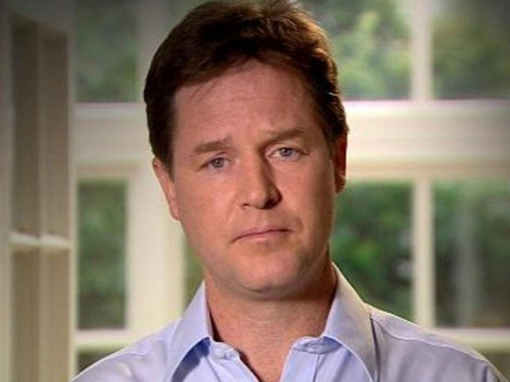 By using the internet, Clegg was able to reach the biggest audience possible