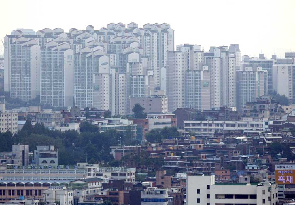 Maze of modern skyscrapers: Seoul is one of Asia's great megacities